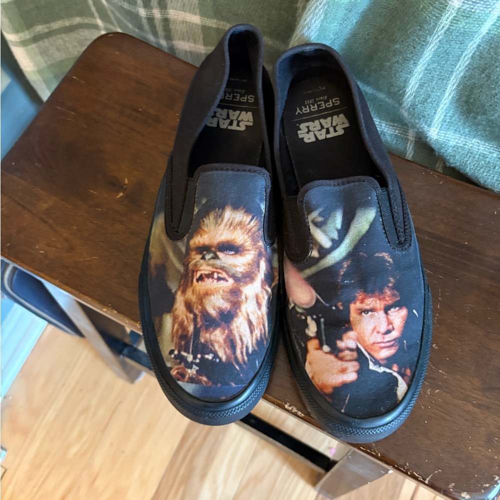 Sperry Star Wars Slip-On Sneakers - Black and Brown
